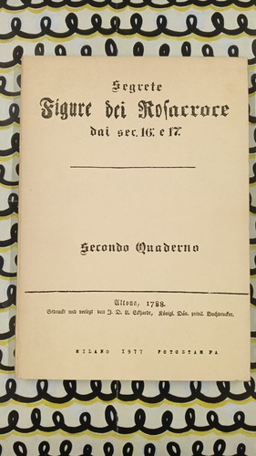 Segrete figure dei - segrete, rosacroce