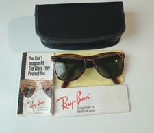 Ultra Rare Vintage B&L  U.S.A. Ray Ban Celebrities Casablanca Tortuga G-15