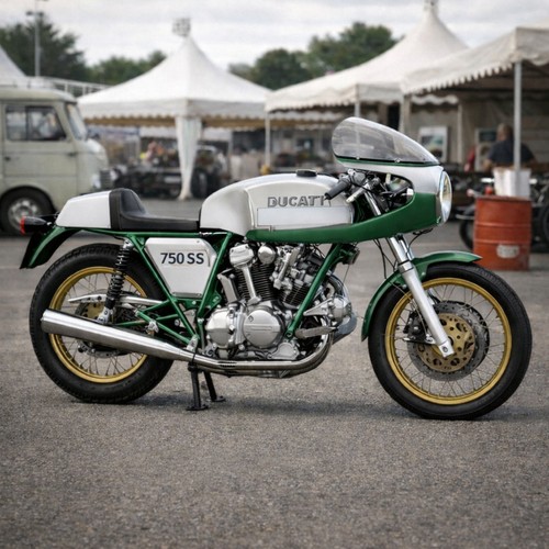 Poster telaio verde ducati - poster,