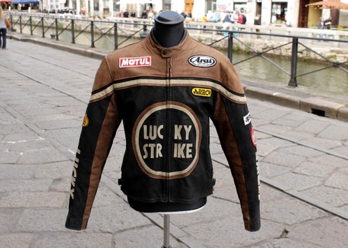 Giubbotto pelle moto - , vintage
