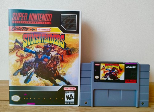 Sunset riders super nintendo - sunset,