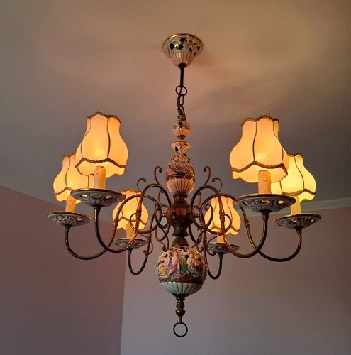 Lampadario stile capodimonte - stile,