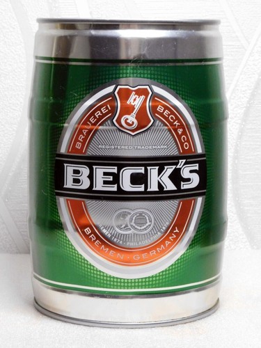 Beck botte vuota birra - botte,