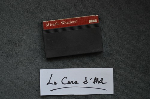 Miracle warriors sur sega - warriors,