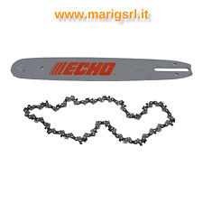 kit barra e catena per motosega originale ECHO 35cm 3/8  1,3 mm52 maglie