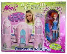 IL CASTELLO DI ALFEA WINX CLUB + EXCLUSIVE BLOOM DOLL GIFT SET GIOCHI PREZIOSI 