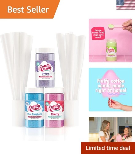 Trio zucchero candy cotone - zucchero,