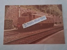 Fotografia Stazione di Acquasanta Locomotore Elettrico FS E 428.014 Luglio 1983