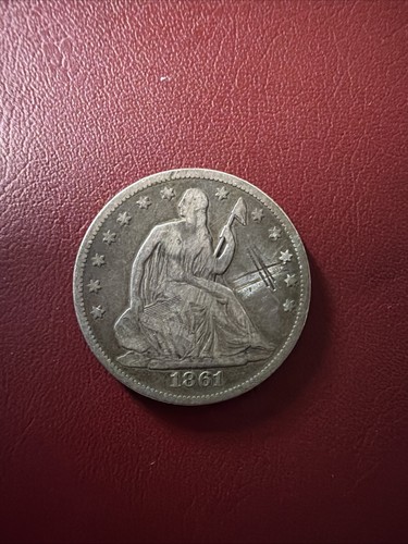 Mezzo dollaro liberty - , 1861