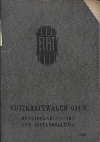 Fiat 643n nutzkraftwagen uso - fiat,