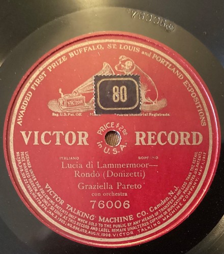 Graziella pareto 78 - –, rpm