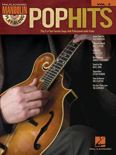 Pop hits mandolin play along - mandolin, play-along