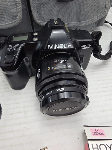 Fotocamera reflex minolta - reflex,