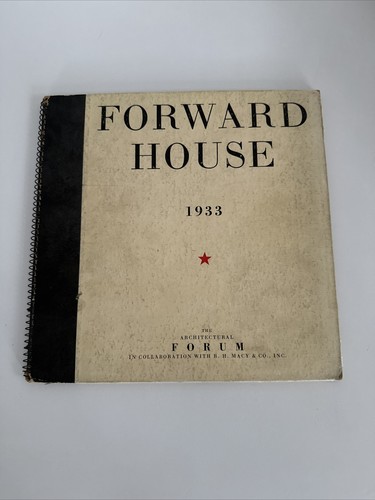 Forward house 1933 the - forward,