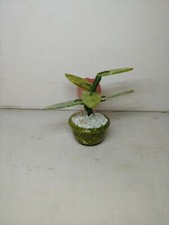 120 PZ BOMBONIERE DI VETRO PIANTINA 8 CM MATRIMONIO COMUNIONE PIANTA 