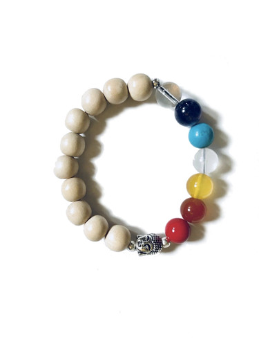 Bracciale mala chakra - bracciale,