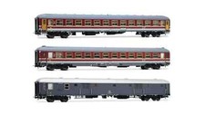 RIVAROSSI HR4362 Set “Alpen Express” 2 CARROZZE FS rosso fegato + bagagliaio