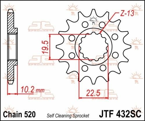 Sprockets jtf432 14sc - sprockets, jtf432.14sc
