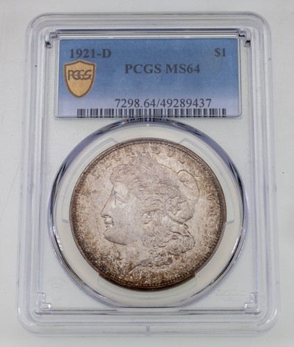 1921 dollaro d argento - 1921-d, $1