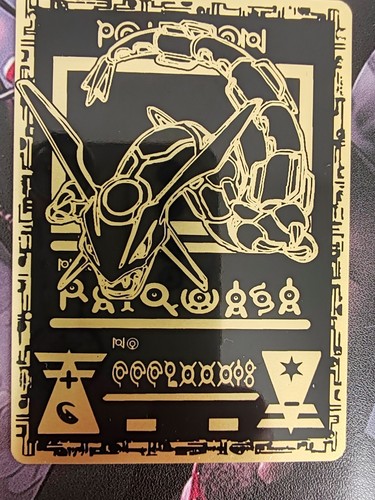 Carte pokemon rayquaza antique - carte,