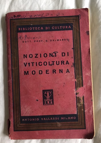 Libro nozioni viticoltura - libro,