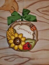 Thun Formella Con Girasole Papavero Coccinella Summer Estate Stagioni C Scatola