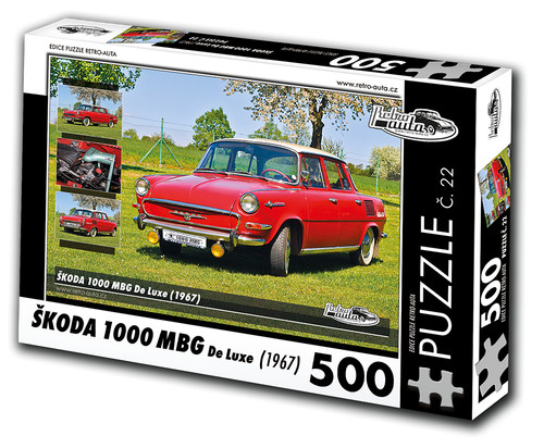 Puzzle škoda 1000 mbg - puzzle,