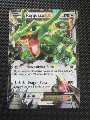 Rayquaza 108 xy roaring - ex,