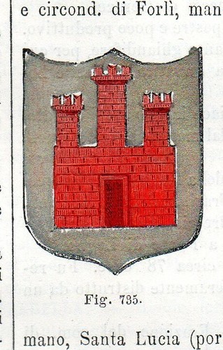 Stemma araldico predappio - araldico,