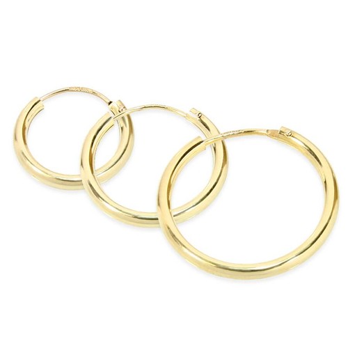 14k solido oro giallo
