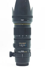 Zoom Sigma 70‐200 mm F2.8 EX