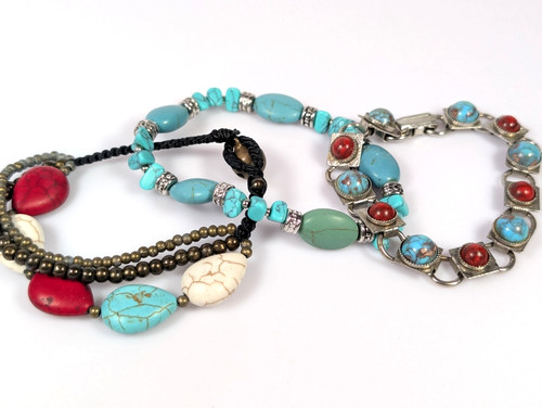 Lotto bracciale corallo rosso - bracciale,