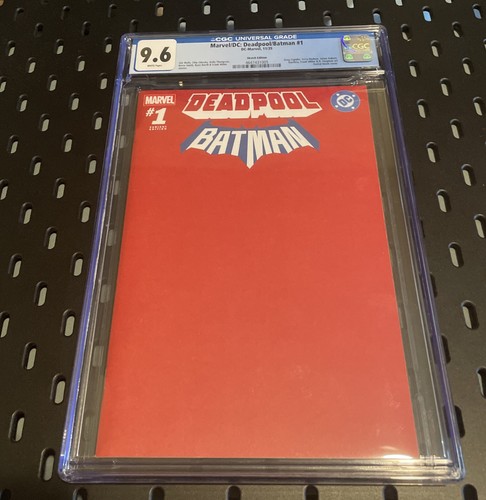 Cgc deadpool batman - cgc, 9.6