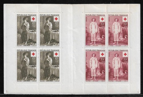 France carnet croix rouge 1956 - carnet,