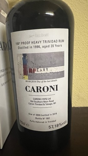 Caroni heavy 1996 - 1996/2016, 20yo