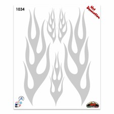 Adesivi Stickers Fiamme