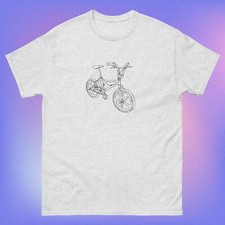 BMX Bike T Shirt 80s Vintage Skater Surf Venice Freestyle Bicycle 90s