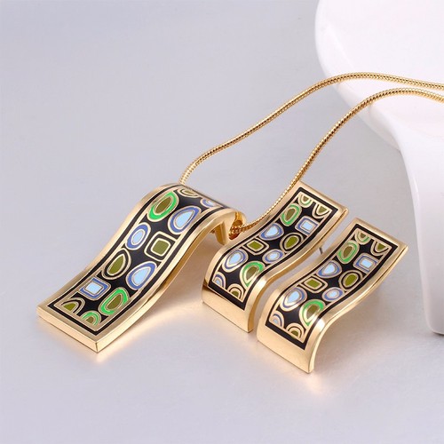 Scmuckset collana quadrata - , con