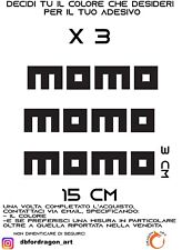 ADESIVI LOGO  STICKERS MOMO