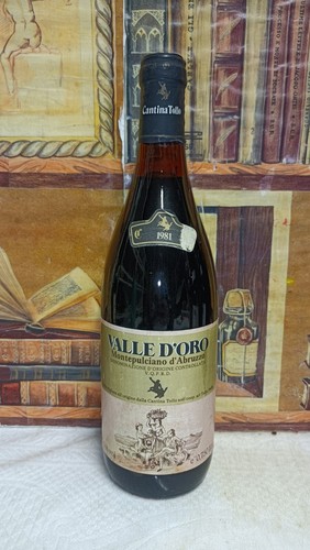 Vino 1981 montepulciano - vino,