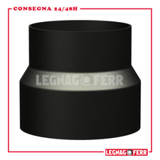 Riduzione/Ampliamento - Maschio/Femmina Apros Stufe a Legna Acciaio Pesante RID