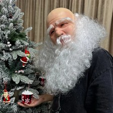 Maschera Babbo Natale Calvo in