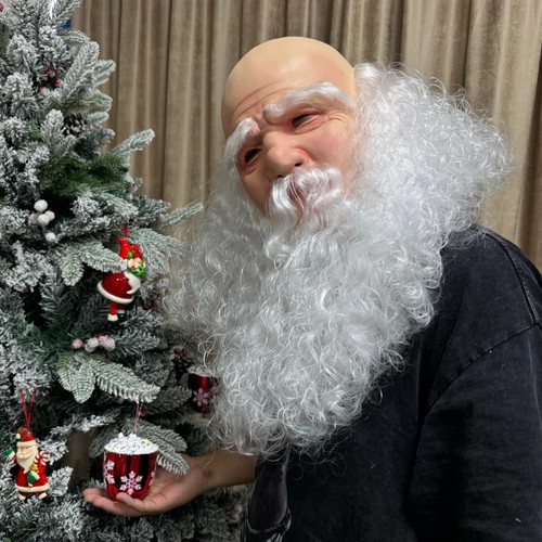 Maschera babbo natale - babbo, in