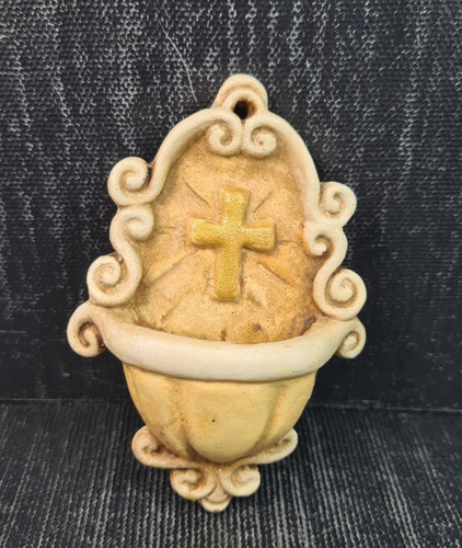 Acquasantiera ceramica - acquasantiera,
