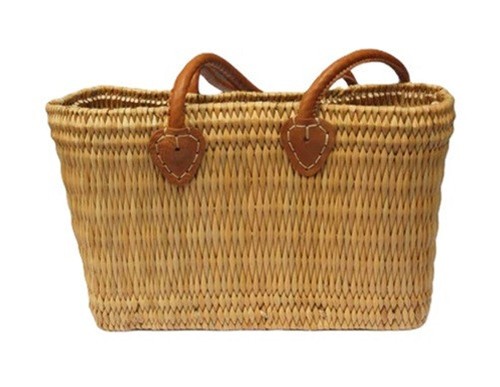 Borsa piccola cestino pelle