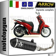 ARROW SCARICO COMPLETO OMOLOGATO RC URBAN NERO HONDA SH 125 I ABS 2013 13