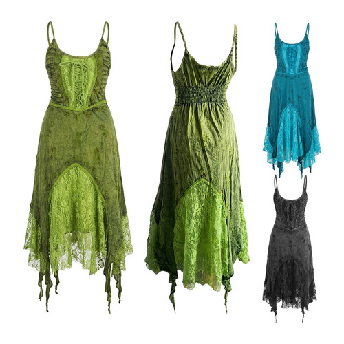 Abito corsetto donna boho
