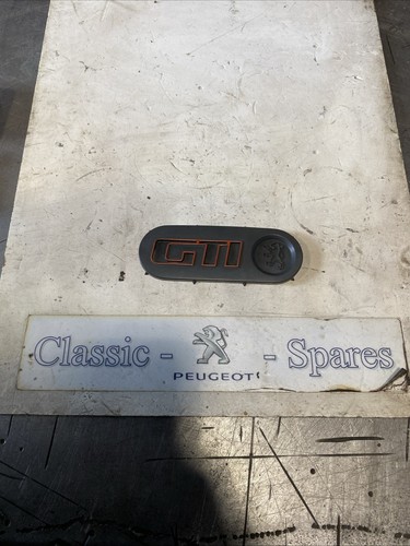 Distintivo volante peugeot 205 - distintivo,