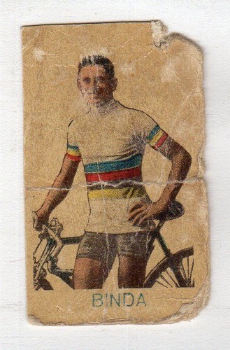 Figurina anteguerra ciclismo - figurina,