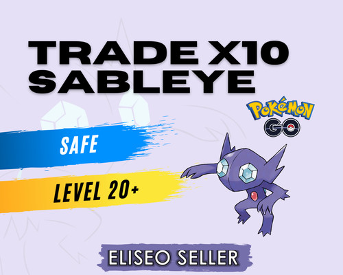 Pokemon sableye x10 - x10, go